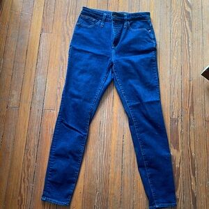 Madewell High Rise Curvy Skinny Jeans size 29